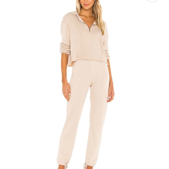 Wildfox Couture Hadley Hoodie in Sand XS - Picture 4 of 9